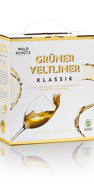 Waldschütz Grüner Veltliner Klassik, nr 2711, 2 liter BiB, 12,5%, 229 kr. Friskt och fruktigt vitt vin från Österrike.