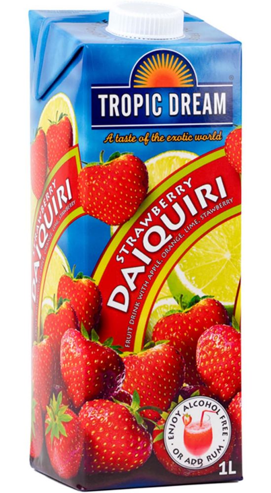 Juice Alkoholfri Drink Tropic Dream Strawberry Daiquiri