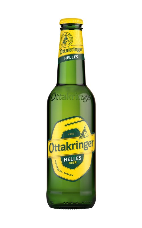 Ottakringer Helles, nr 1018, 330 ml, 5,2%, 13:90 kr. Internationell lageröl från Österrike.