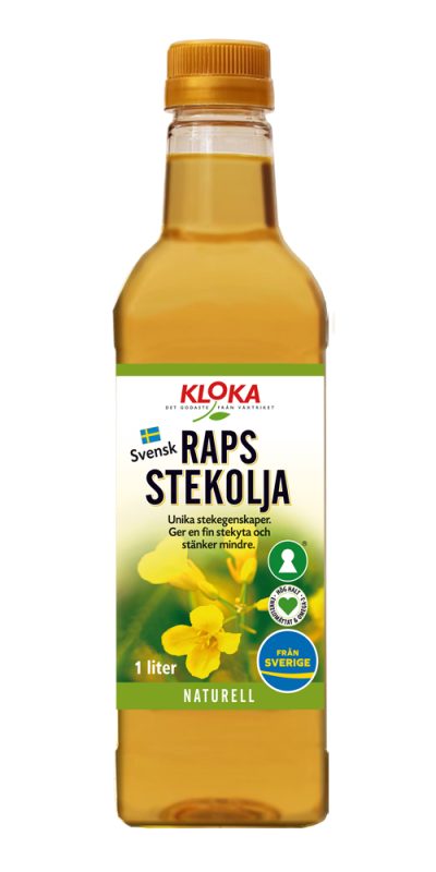 Rapsstekolja KLOKA 1 Liter