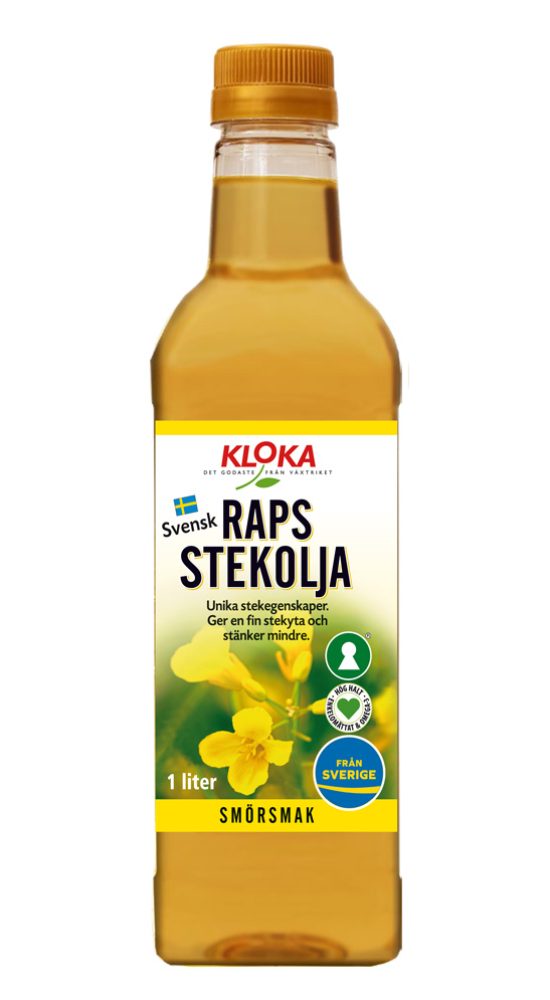 Rapsstekolja KLOKA Smör 1 Liter